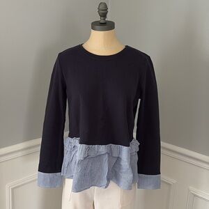 Sugarlips Ruffle Peplum Top